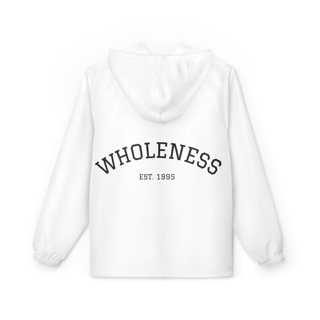 Wholeness 'Sweet Dreams' Windbreaker Jacket — Cozy Zip-Up Hooded Outerwear