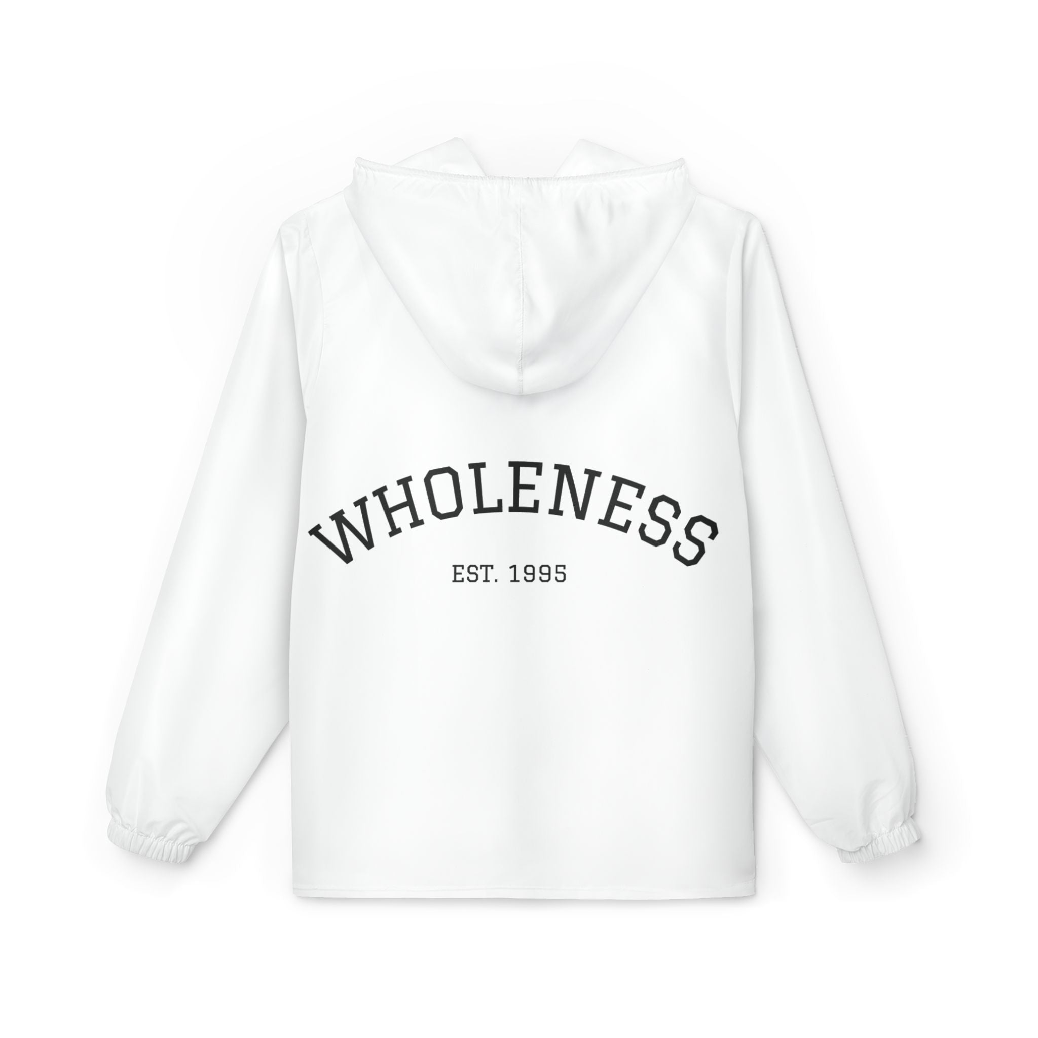 Wholeness 'Sweet Dreams' Windbreaker Jacket — Cozy Zip-Up Hooded Outerwear