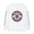 Long Sleeve T-Shirt — "When the Fit Hard But Life Isn't" Fitness Graphic (Hustle More, Less Coffee)