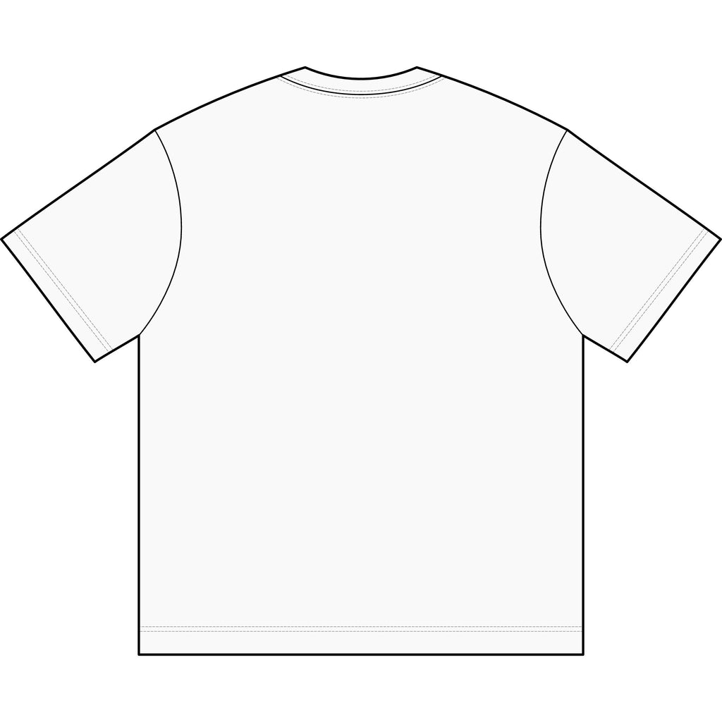 Snake-Wrapped Letter V Graphic Tee — Men's Boxy T-Shirt