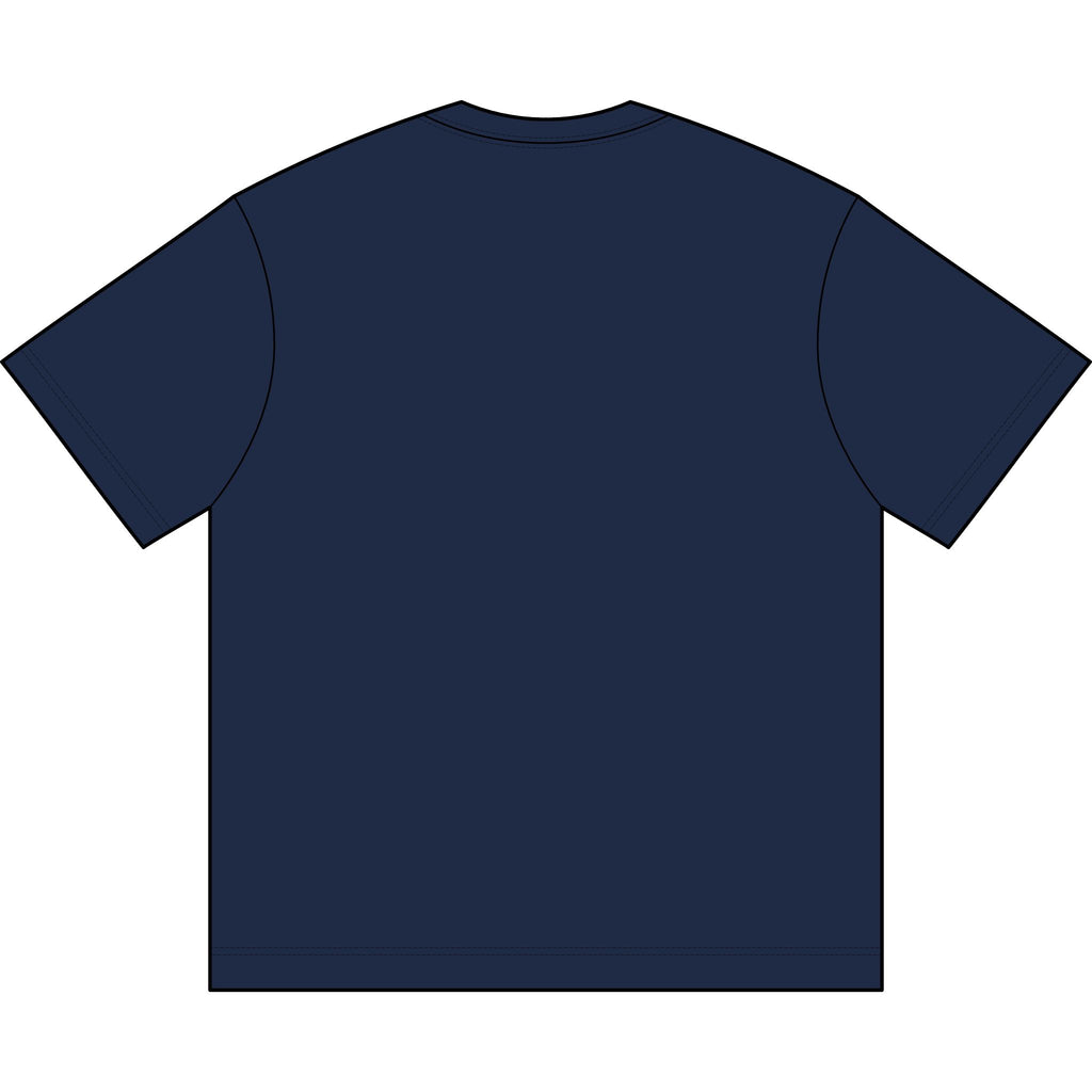 Snake-Wrapped Letter V Graphic Tee — Men's Boxy T-Shirt