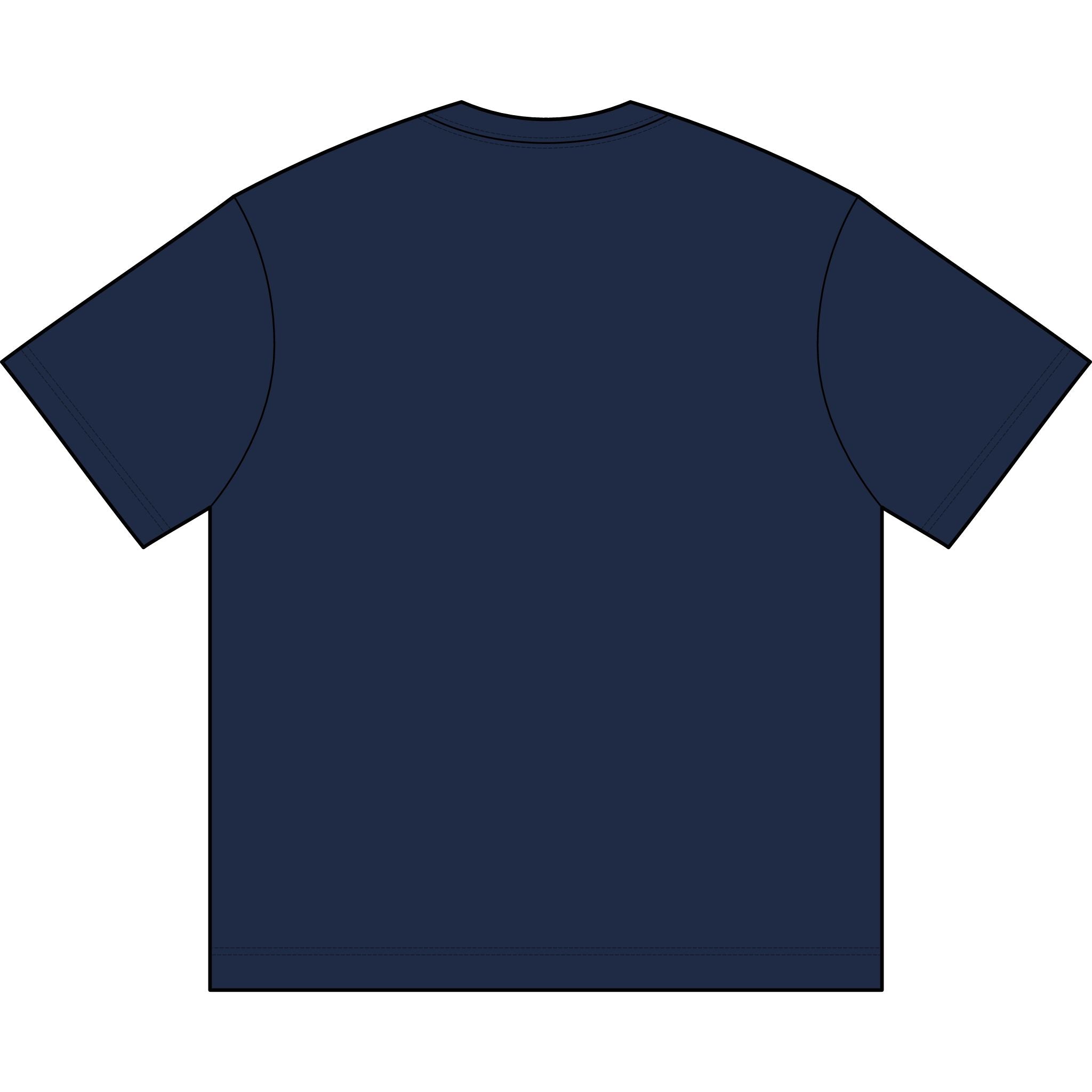 Snake-Wrapped Letter V Graphic Tee — Men's Boxy T-Shirt