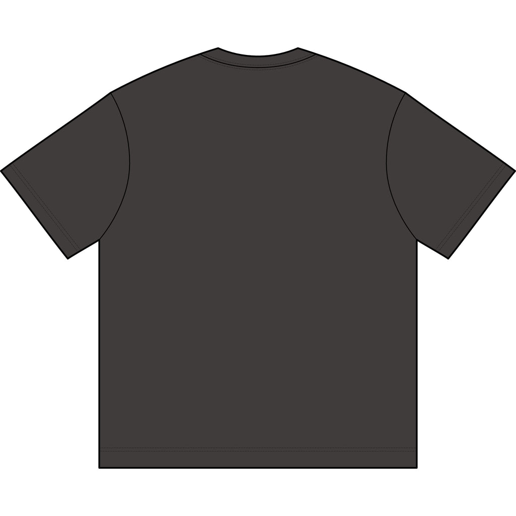 Snake-Wrapped Letter V Graphic Tee — Men's Boxy T-Shirt